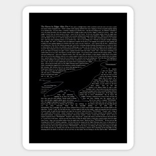 Quoth the Raven "Nevermore" ... for the Dark Sticker